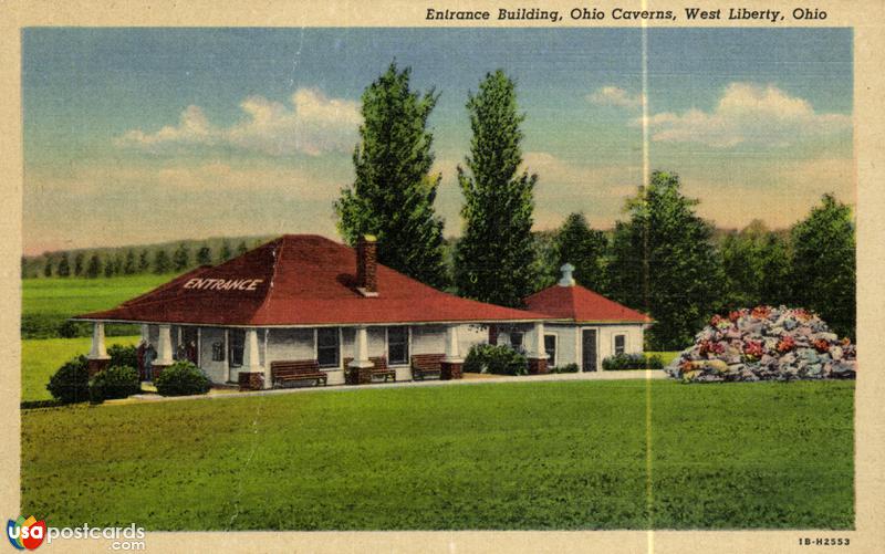 Pictures of West Liberty, Ohio: Entrance Building, Ohio Caverns