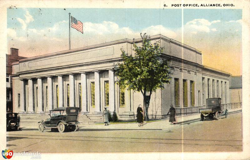 Pictures of Alliance, Ohio: Post Office