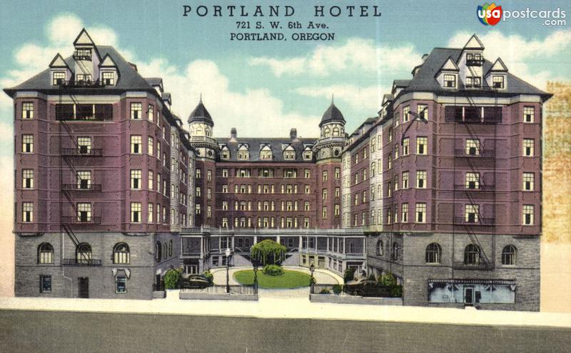 Pictures of Portland, Oregon: Portland Hotel