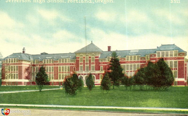 Pictures of Portland, Oregon: Jefferson High School