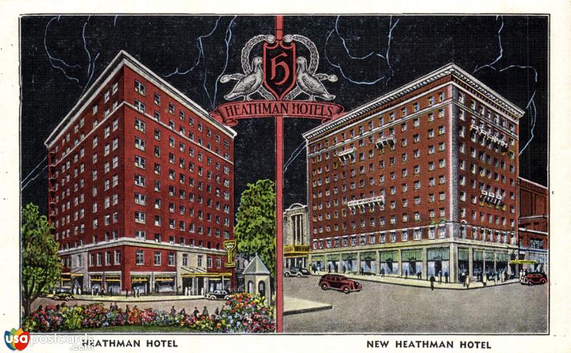 Pictures of Portland, Oregon: Heatman Hotel / New Heatman Hotel