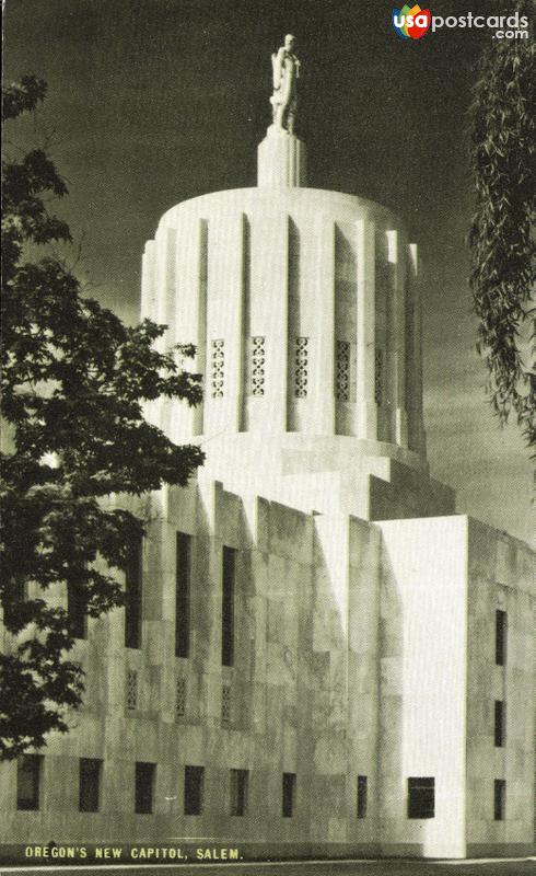 Pictures of Salem, Oregon: Oregon´s New Capitol