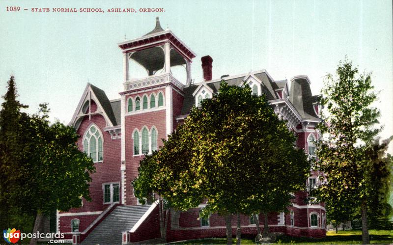 Pictures of Ashland, Oregon: State Normal School