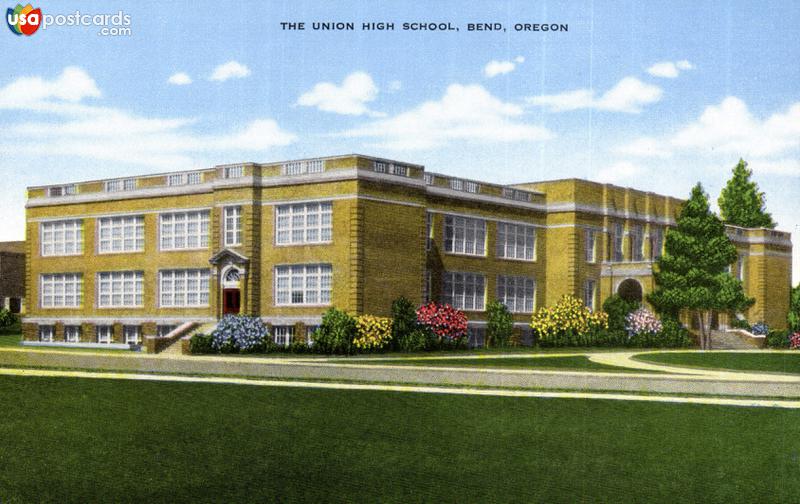 Pictures of Bend, Oregon: The Union High School
