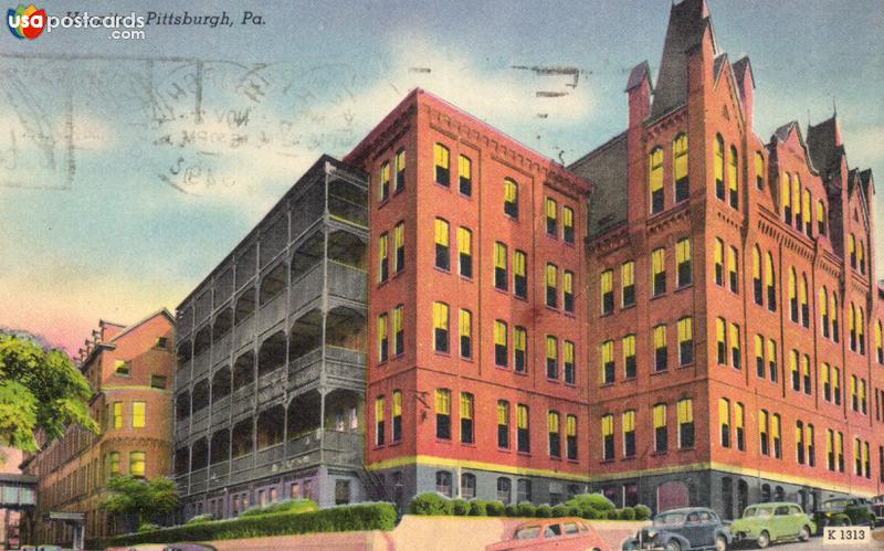 Pictures of Pittsburgh, Pennsylvania: Mercy Hospital