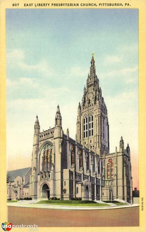 Pictures of Pittsburgh, Pennsylvania: East Liberty Presbyterian Church