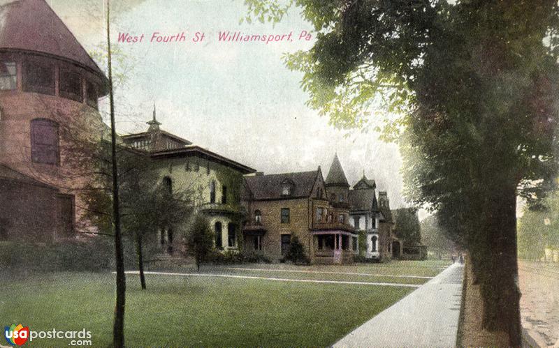 Pictures of Williamsport, Pennsylvania: West Fourth St