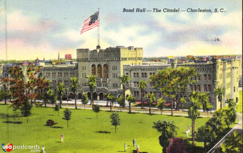 Pictures of Charleston, South Carolina: Bond Hall - The Citadel -