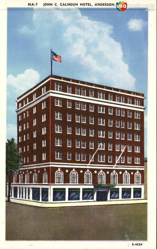 Pictures of Anderson, South Carolina: John C. Calhoun Hotel