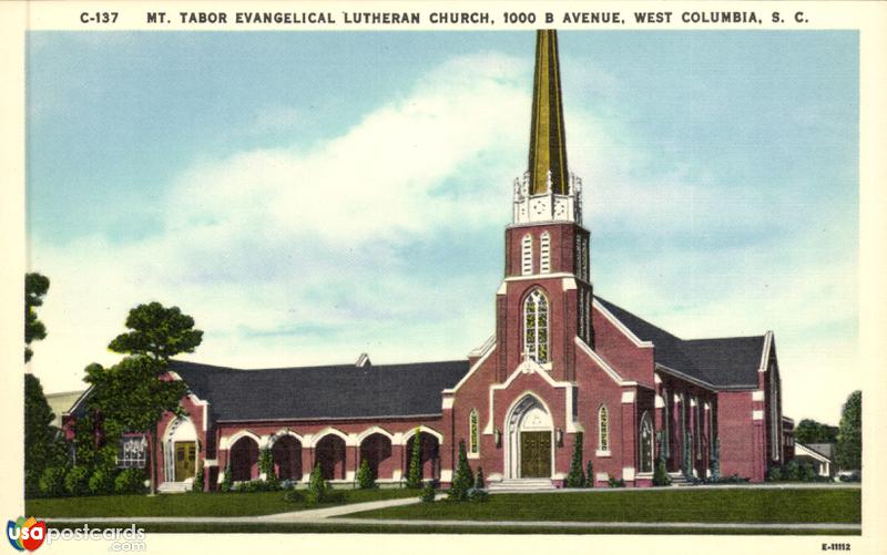 Pictures of West Columbia, South Carolina: Mt. Tabor Evangelical Lutheran Church