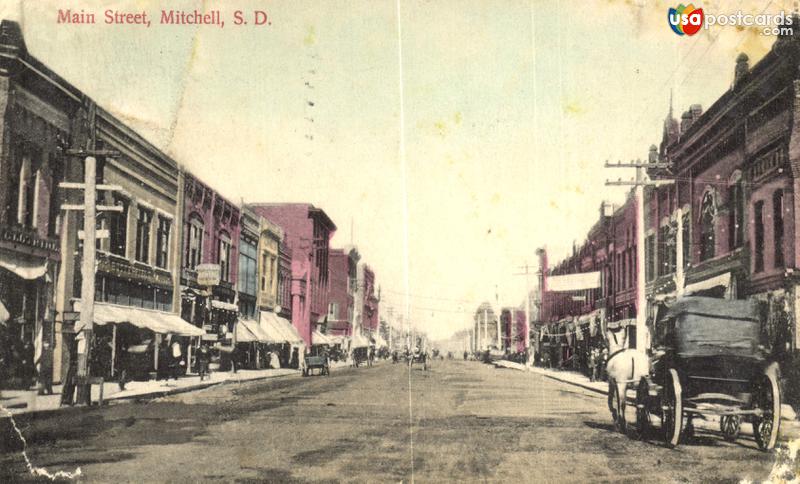 Pictures of Mitchell, South Dakota: Main Street