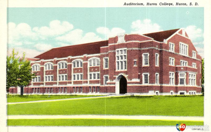Pictures of Huron, South Dakota: Auditorium, Huron College