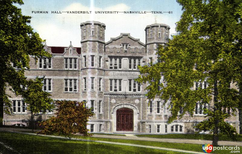 Pictures of Nashville, Tennessee: Furman Hall, Vanderbilt University