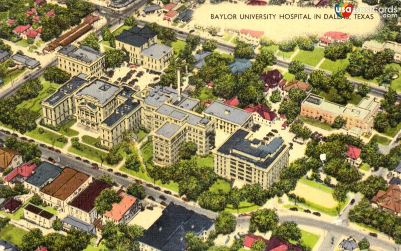 Pictures of Dallas, Texas: Baylor University Hospital in Dallas, Texas