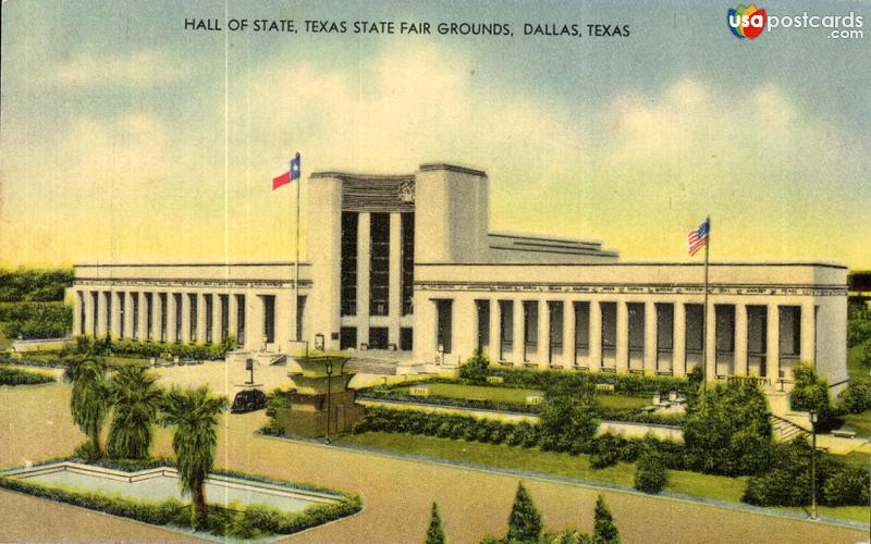 Pictures of Dallas, Texas: Hall of State, Texas State Fair Grounds