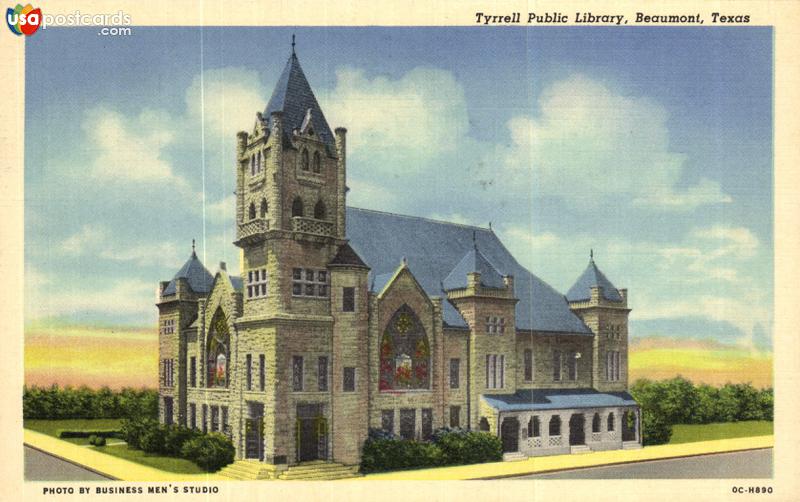 Pictures of Beaumont, Texas: Tyrrell Public Library