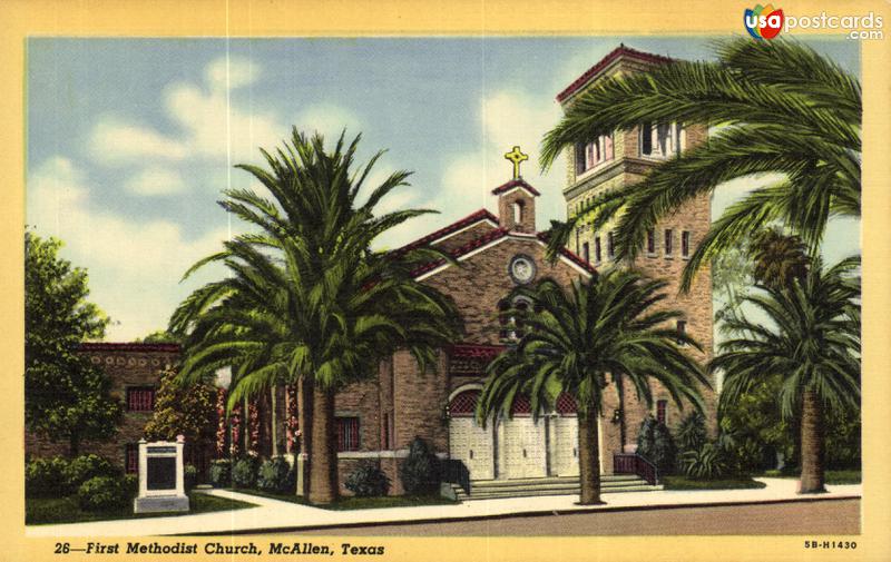 Pictures of McAllen, Texas: First Methodist Church