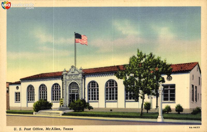 Pictures of McAllen, Texas: U. S. Post Office