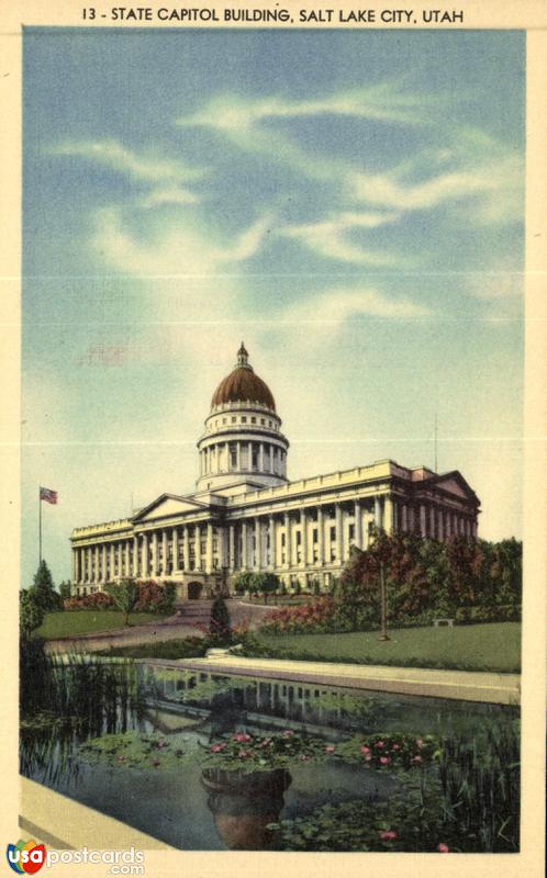 Pictures of Salt Lake City, Utah: State Capitol Building