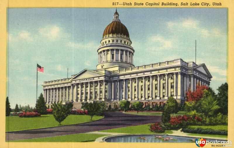 Pictures of Salt Lake City, Utah: Utah State Capitol Building