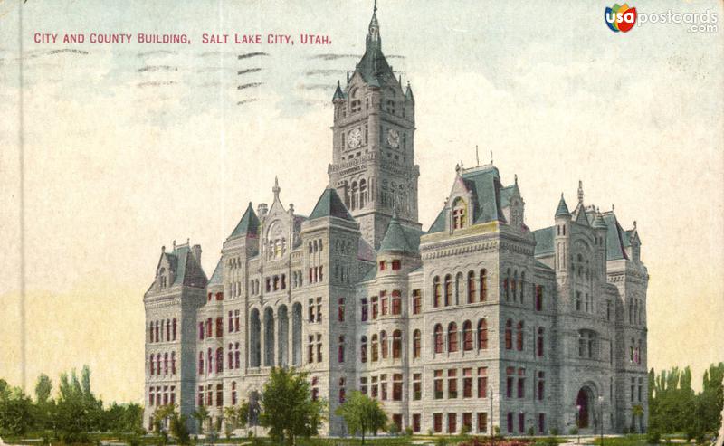 Pictures of Salt Lake City, Utah: City and County Building