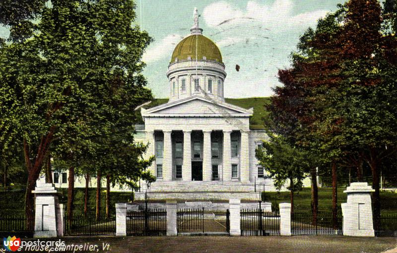 Pictures of Montpelier, Vermont: State House