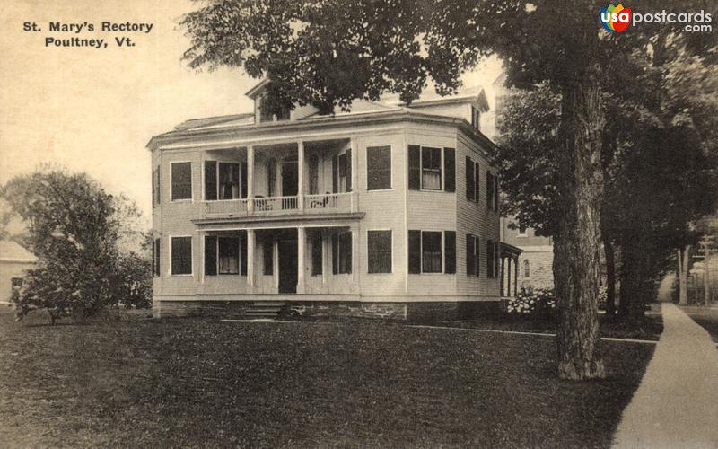 Pictures of Poultney, Vermont: St. Mary´s Rectory