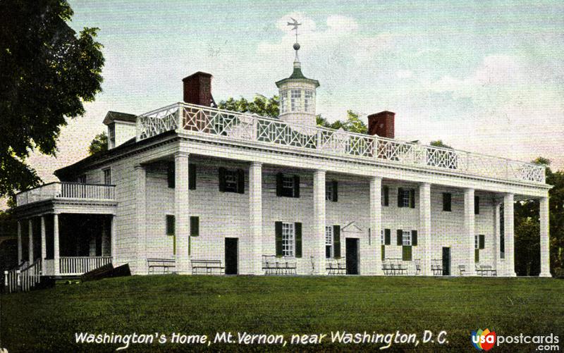 Pictures of Mount Vernon, Virginia: Washington´s Home