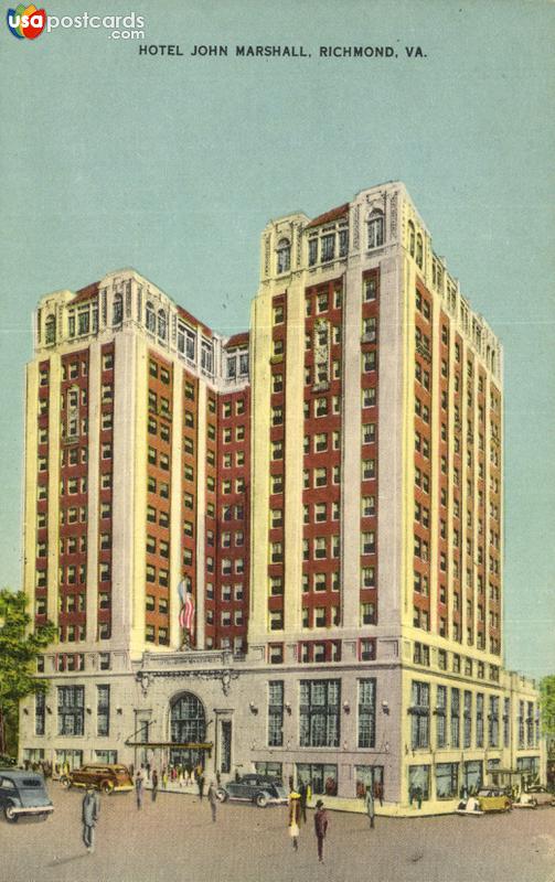 Pictures of Richmond, Virginia: Hotel John Marshall