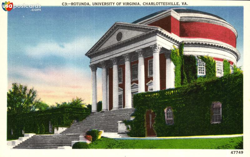 Pictures of Charlottesville, Virginia: Rotunda, University of Virginia