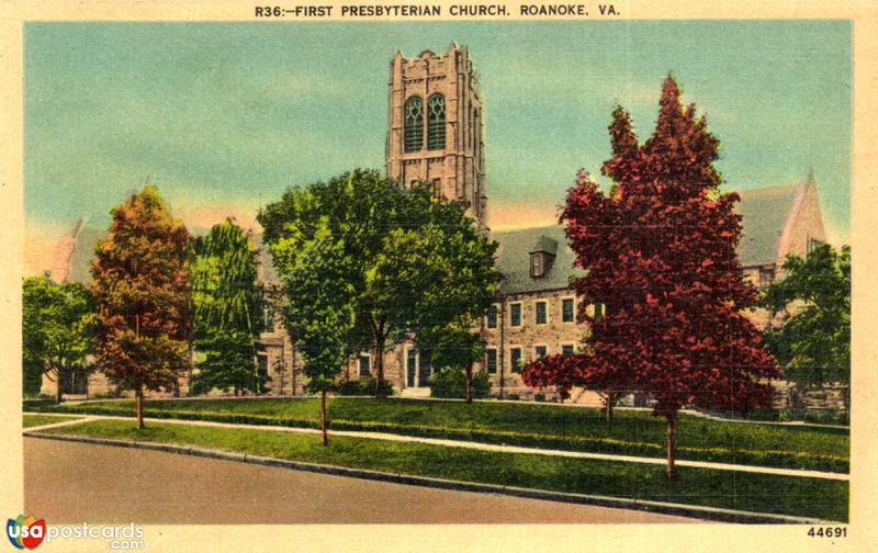 Pictures of Roanoke, Virginia: First Presbyterian Church