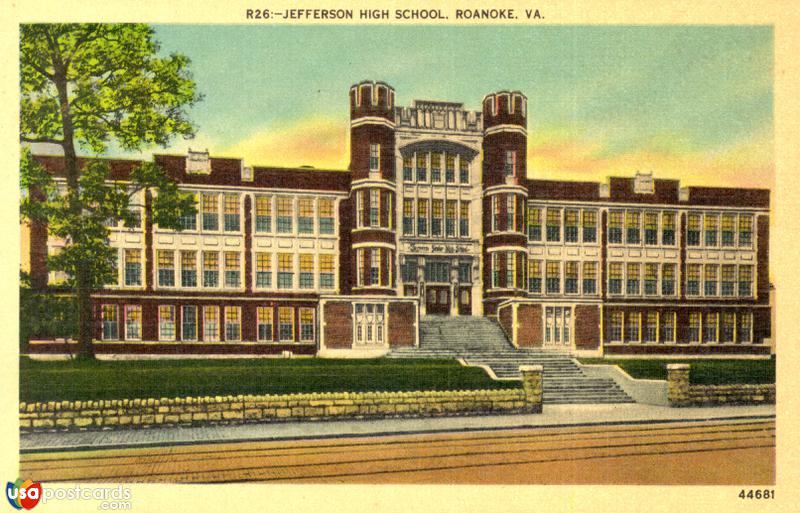 Pictures of Roanoke, Virginia: Jefferson High School