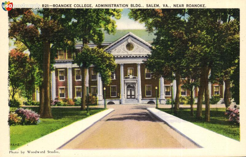 Pictures of Salem, Virginia: Roanoke College, Administration Bulding