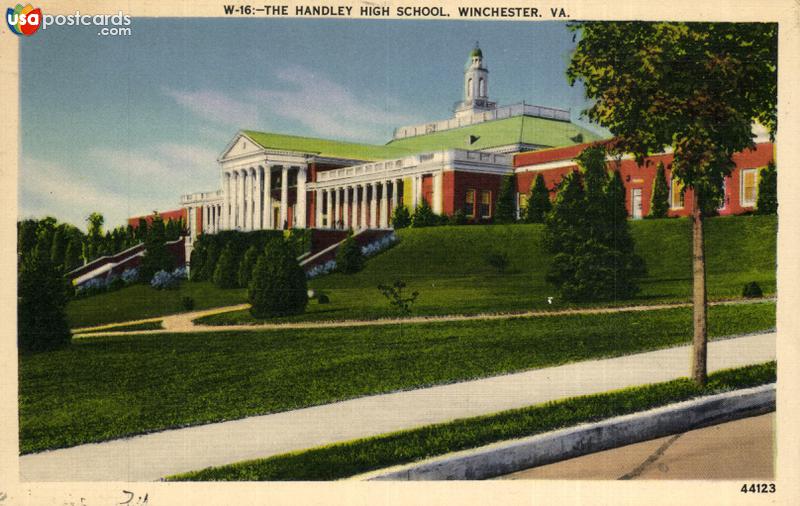 Pictures of Winchester, Virginia: The Handley High School