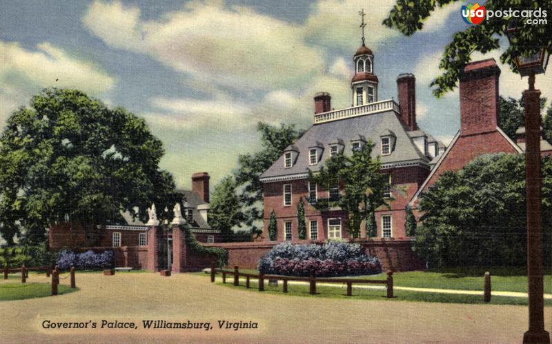 Pictures of Williamsburg, Virginia: Governor´s Palace