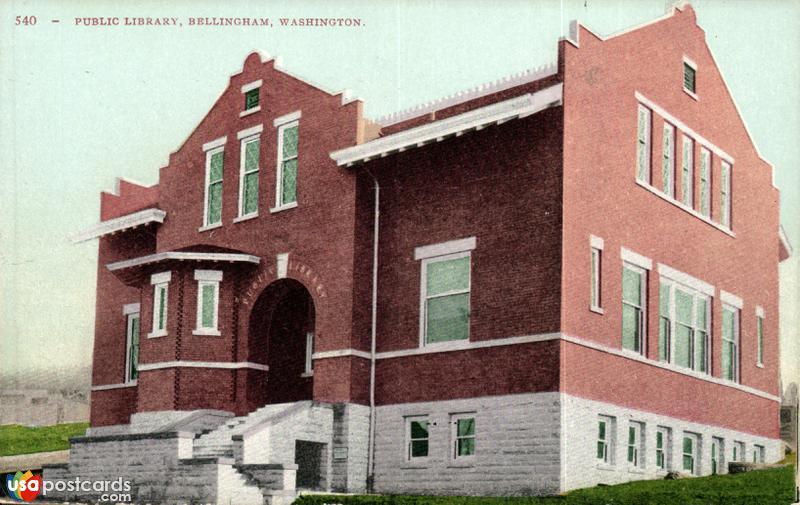 Pictures of Bellingham, Washington: Public Library