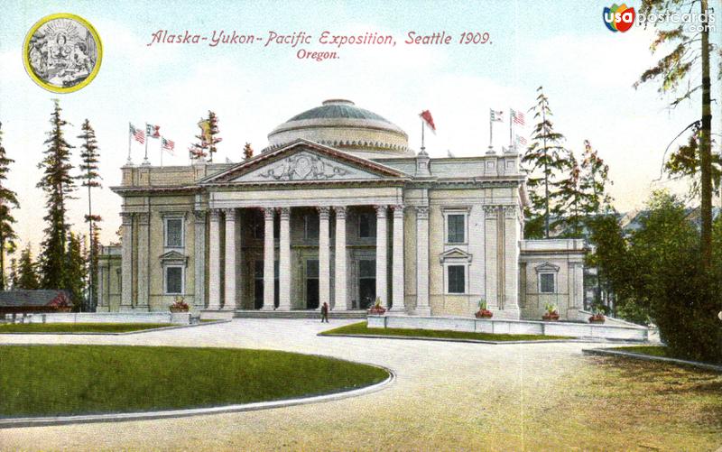 Pictures of Seattle, Washington: Alaska - Yukon - Pacific Exposition, Seattle 1909