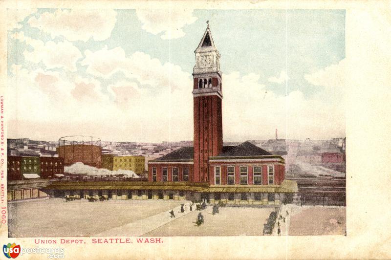 Pictures of Seattle, Washington: Union Depot