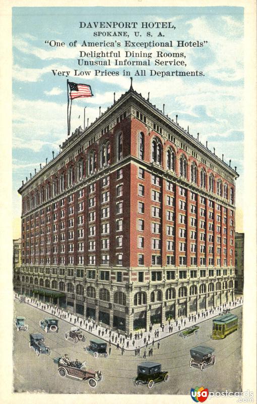 Pictures of Spokane, Washington: Davenport Hotel