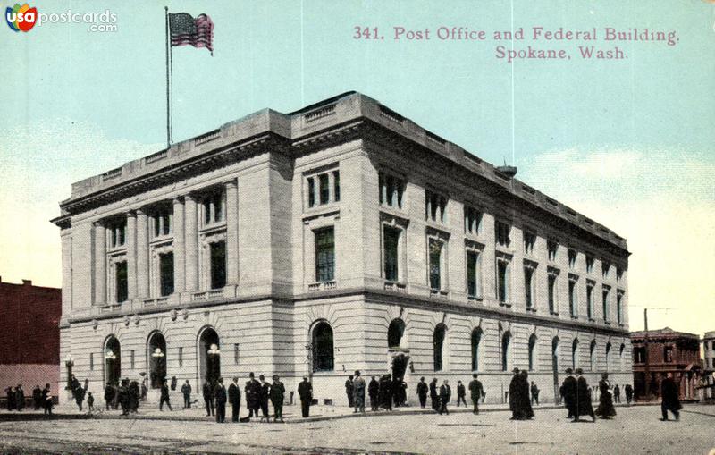Pictures of Spokane, Washington: Post Office and Federal Building