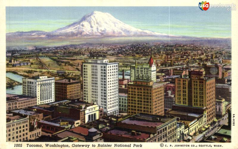 Pictures of Tacoma, Washington: Tacoma, Washington, Gateway to Rainier National Park