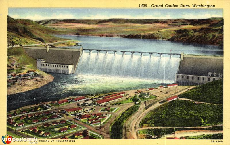 Pictures of Coulee Dam, Washington: Grand Coulee Dam