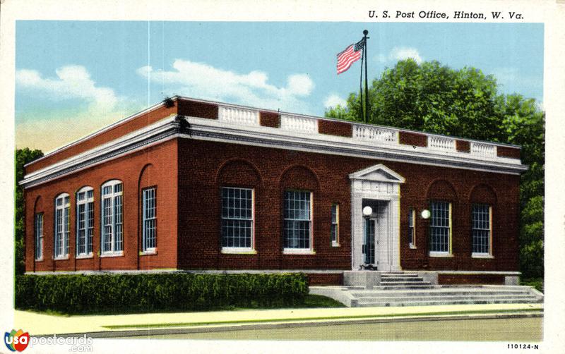 Pictures of Hinton, West Virginia: U. S. Post Office