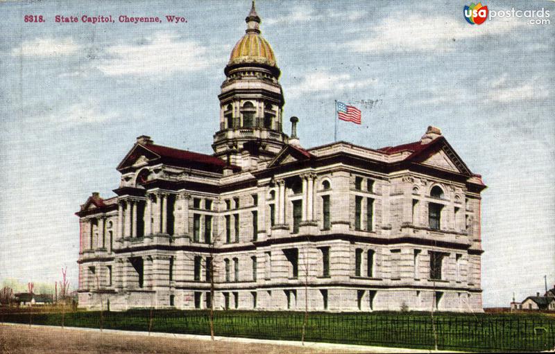 Pictures of Cheyene, Wyoming: State Capitol, Cheyenne, Wyo.