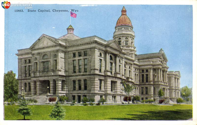 Pictures of Cheyene, Wyoming: State Capitol, Cheyenne, Wyo.