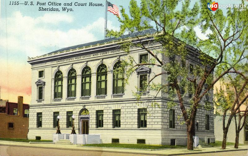 Pictures of Sheridan, Wyoming: U. S. Post Office and Court House