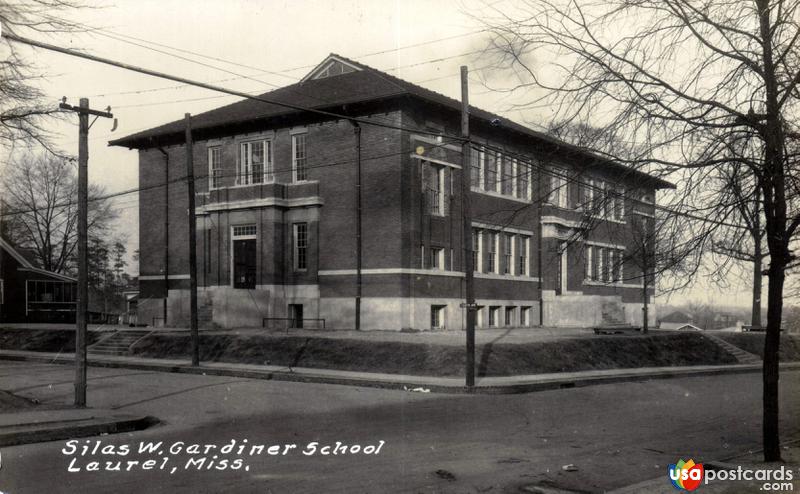 Pictures of Laurel, Mississippi: Sila W. Gardiner School