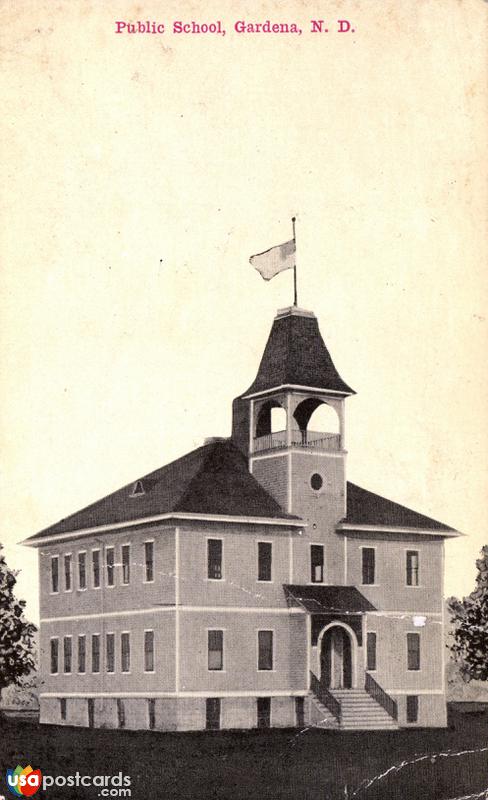 Pictures of Gardena, North Dakota: Public School