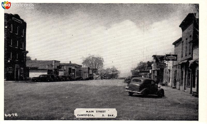 Pictures of Canistota, South Dakota: Main Street