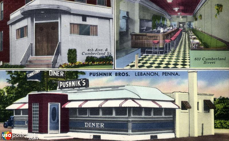 Pictures of Lebanon, Pennsylvania: Pushnik´s Bros. Diner